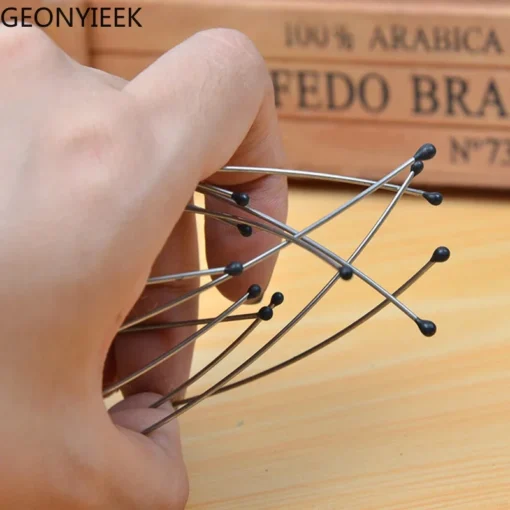 Octopus Scalp Massager - Relaxation and Stress Relief Metal Device - Image 4
