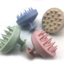 Silicone Scalp Massage Shampoo Brush - Hair Washing & Body Massage Comb