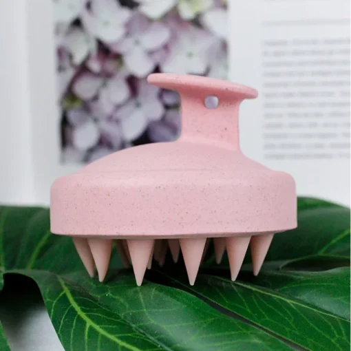 Silicone Scalp Massage Shampoo Brush - Hair Washing & Body Massage Comb - Image 10