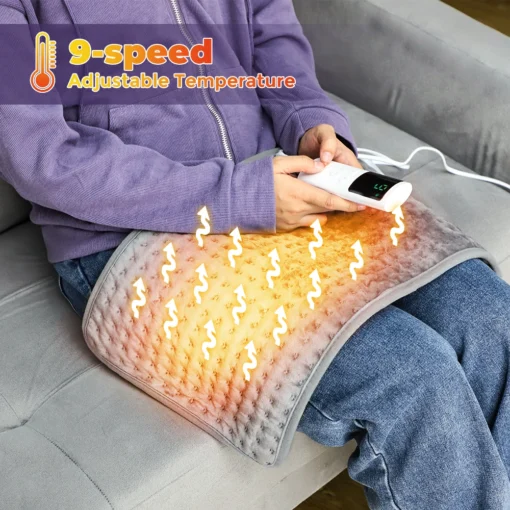 Electric Heating Pad for Winter Warmth and Relaxation - Image 4