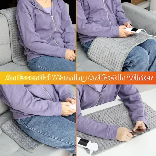 Electric Heating Pad for Winter Warmth and Relaxation - Image 6