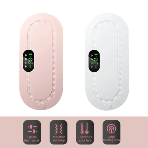 Smart Warm Palace Belt: Menstrual Heating Pad with Waist Vibration Massage - Image 2