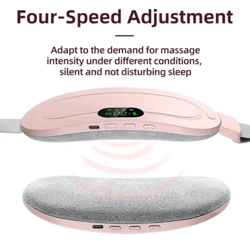 Smart Warm Palace Belt: Menstrual Heating Pad with Waist Vibration Massage - Image 6