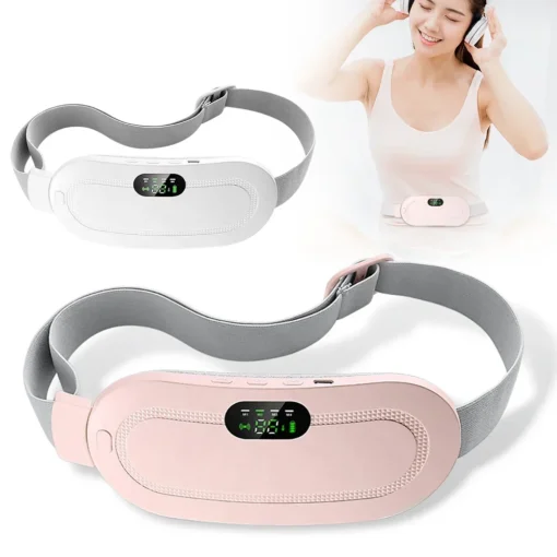 Smart Warm Palace Belt: Menstrual Heating Pad with Waist Vibration Massage