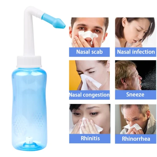 Nose Wash System For Sinus & Allergies Relief for Adults and Children - Image 2