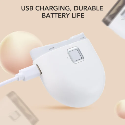 Electric Nail Clipper 2-Speed Automatic Nail Grinder Trimmer - Image 6