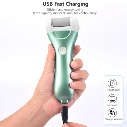 Professional Electric Foot File High-Performance Callus Remover for Smooth, Soft Heels - Image 6
