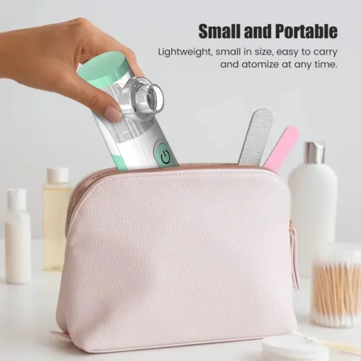 Mini Mesh Nebulizer: Portable Handheld Nebulizer for On-the-Go Respiratory Support - Image 2