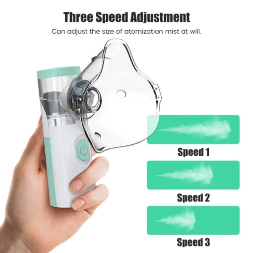 Mini Mesh Nebulizer: Portable Handheld Nebulizer for On-the-Go Respiratory Support - Image 4