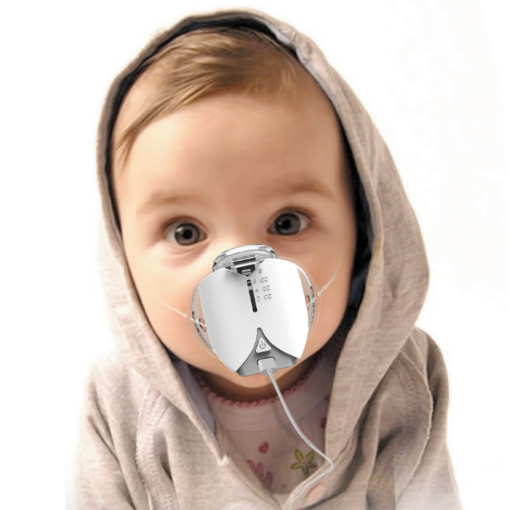 Hands Free Mini Mesh Nebulizer Atomizer for Kids - Portable, Silent, and Efficient Nebulizer - Image 2